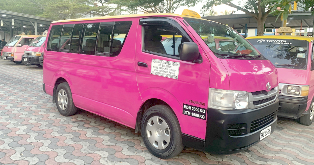 パンコール島内の移動手段