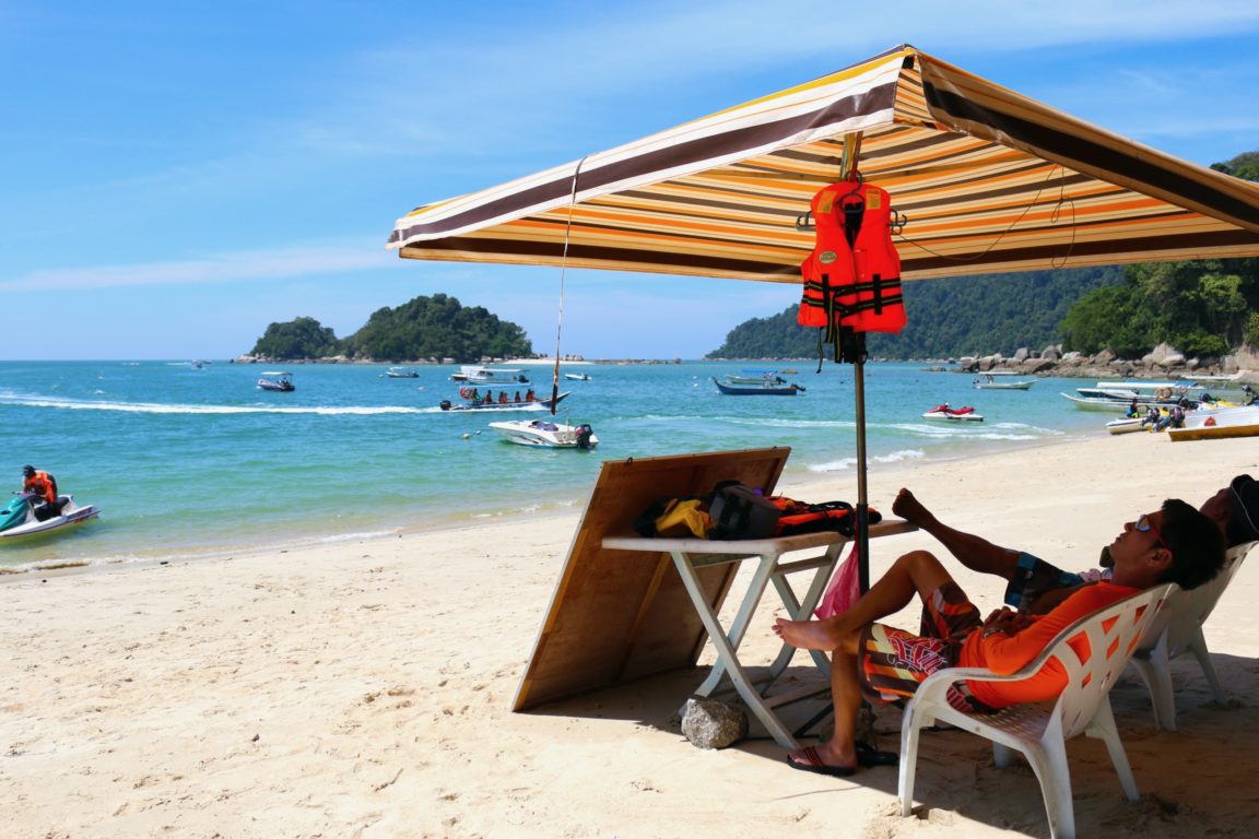 パンコール島 繁盛期のTeluk Nipah