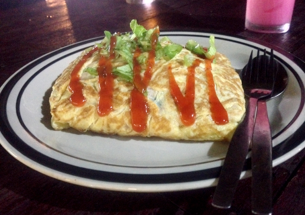 ナシゴレン･パタヤ(オムライス風焼き飯)