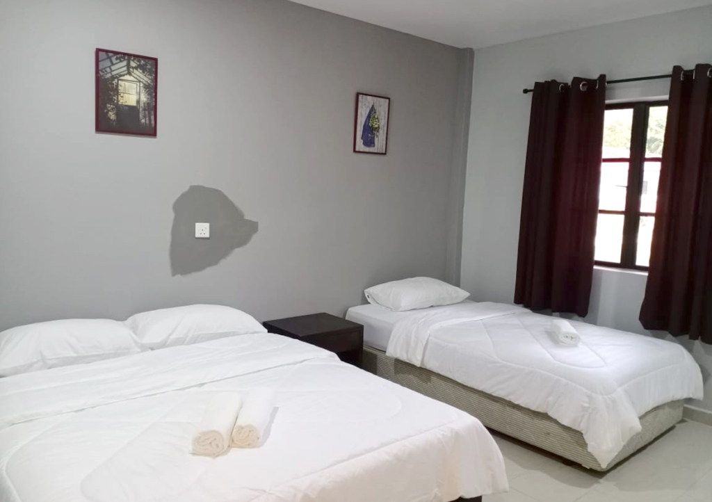 BedRoom1:シャレータイプはベッドルームがひとつ