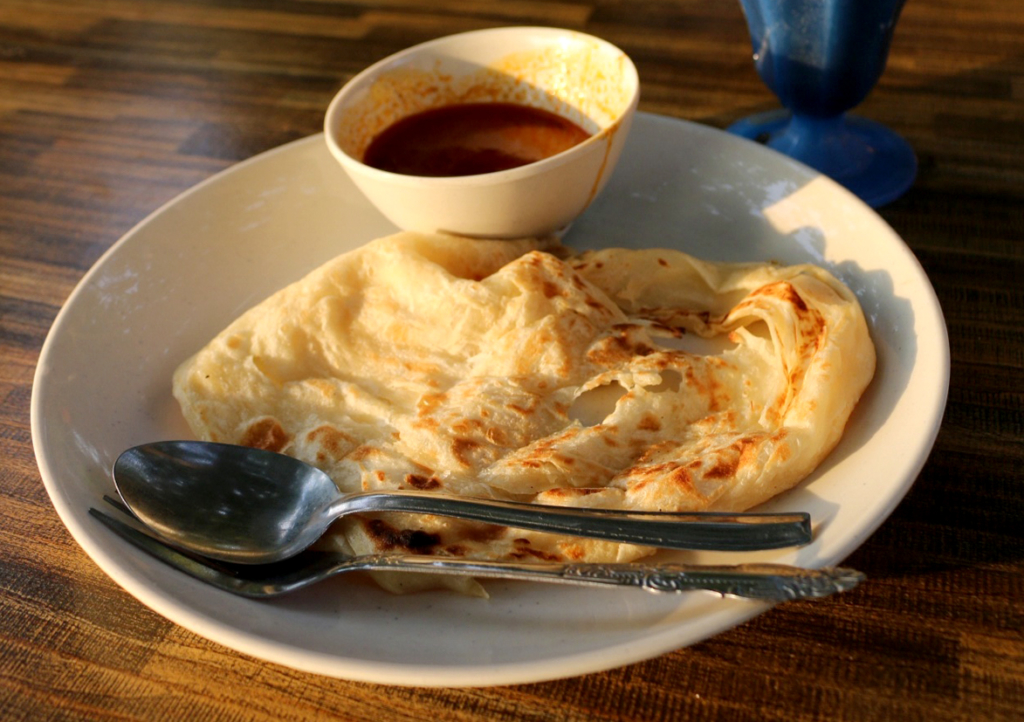 ロティ･チャナイ(ロティ･〇〇〇で様々なバリエーションがあります)