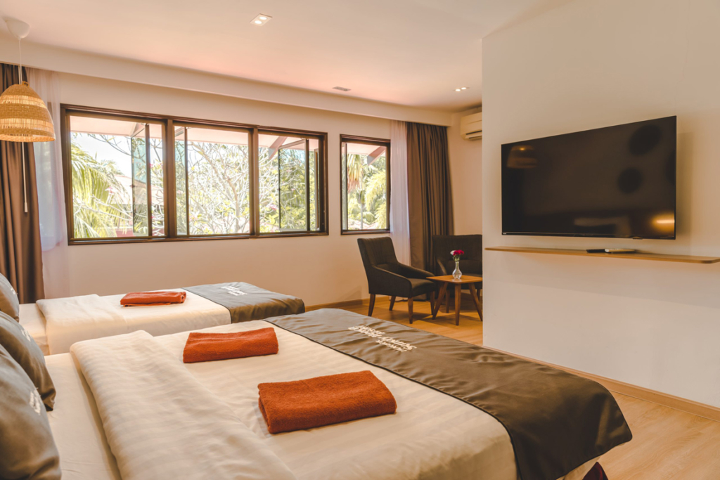 pangkor sandy beach resortの客室