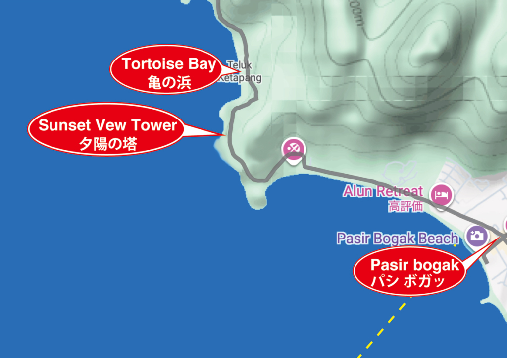 Sunset Vew Towerの地図