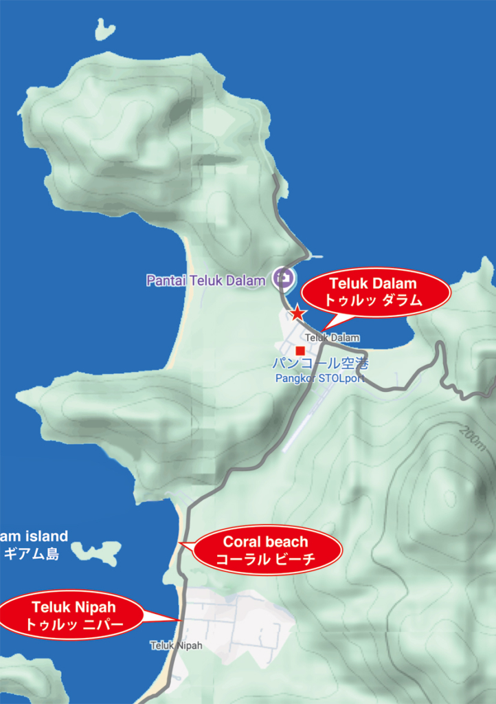 トゥルッ ダラム地図