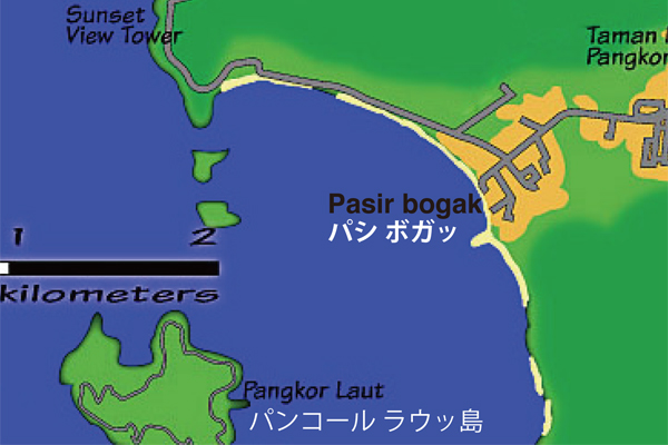 パシ･ボガッ地図